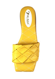 Мюли It-girl модель 2804-U29-yellow Фото