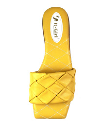 Мюли It-girl модель 2804-U29-yellow Фото