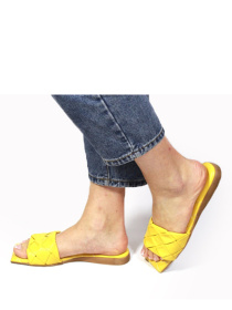 Мюли It-girl модель 2804-U29-yellow Фото