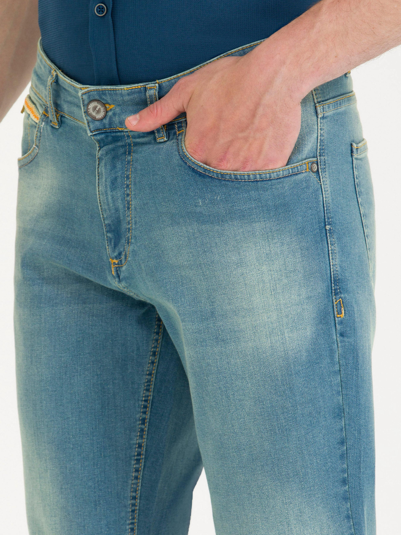 Завужені джинси US Polo модель G081SZ080.000.1587179.DN0021 Фото