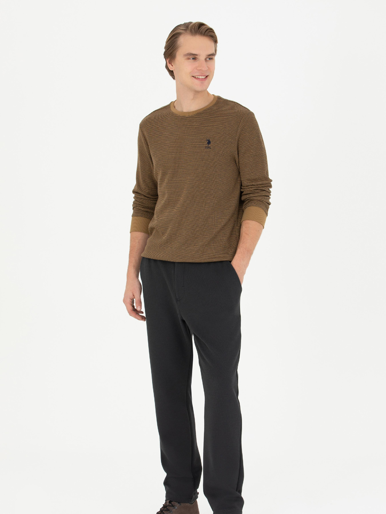 Штани повсякденні US Polo модель G081SZ0OP.000.1668230.VR006 Фото