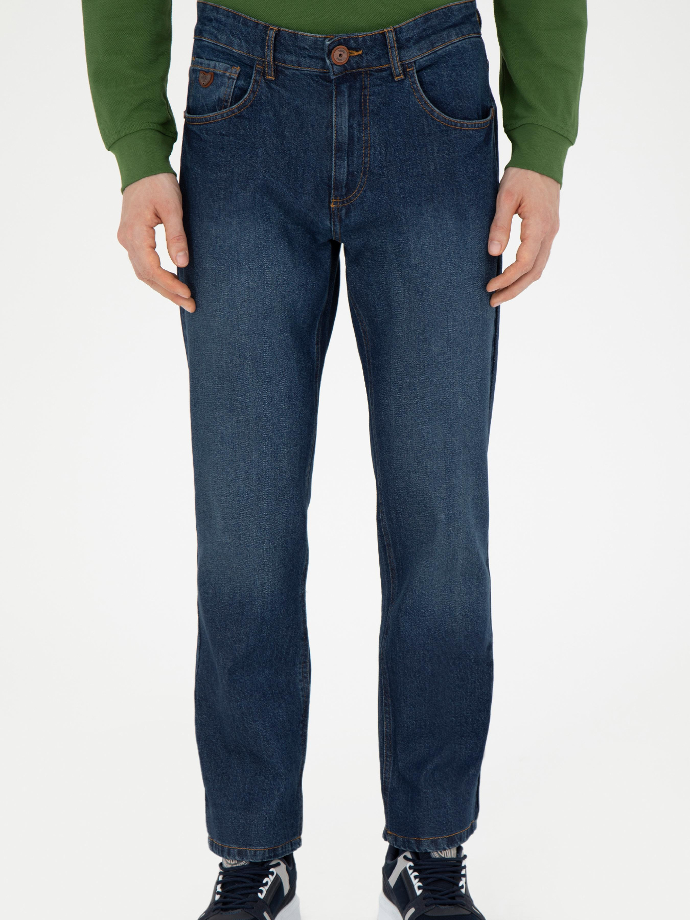 Зауженные джинсы US Polo модель G081SZ080.000.1684174.DN0023 Фото