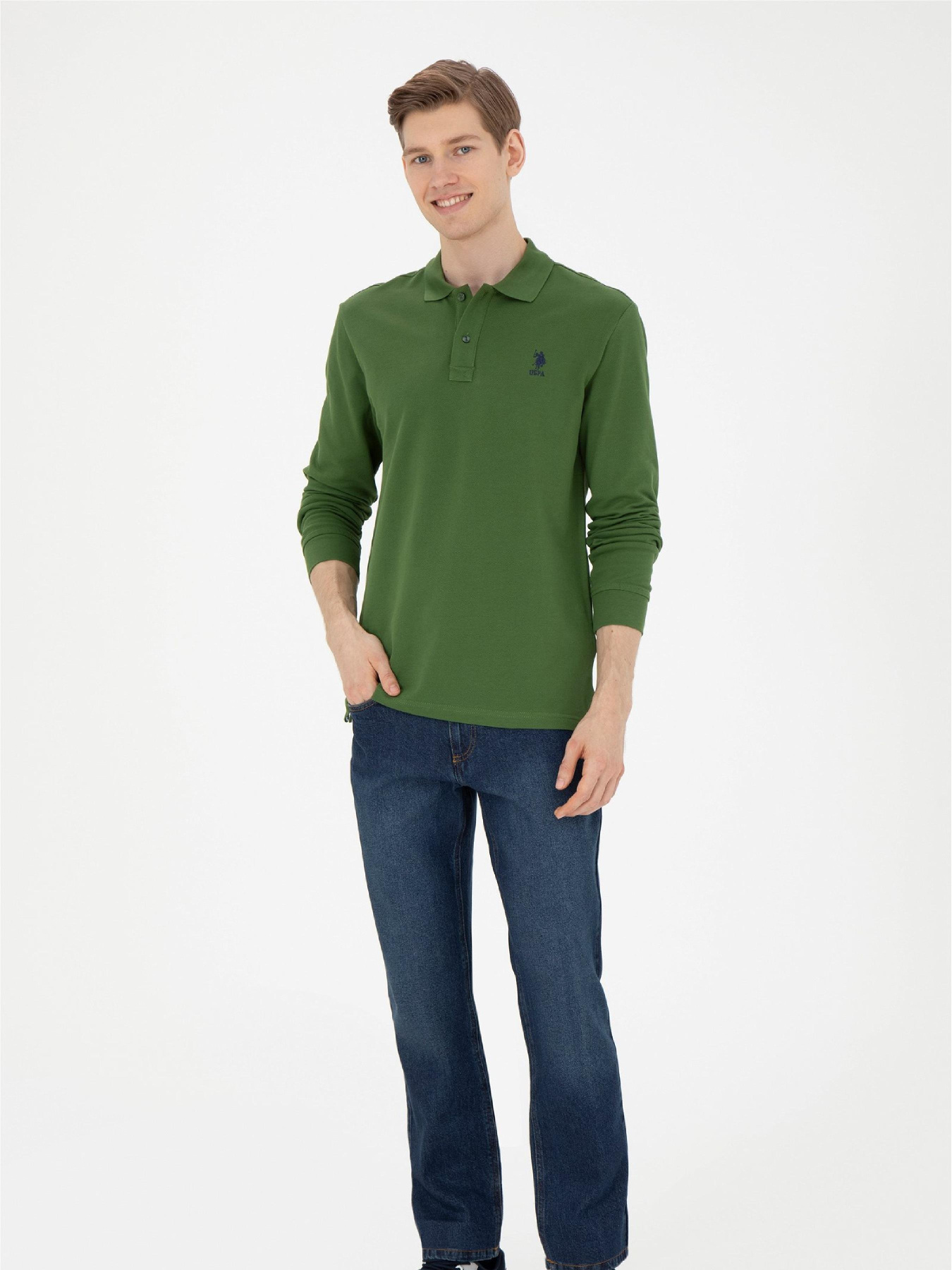 Зауженные джинсы US Polo модель G081SZ080.000.1684174.DN0023 Фото