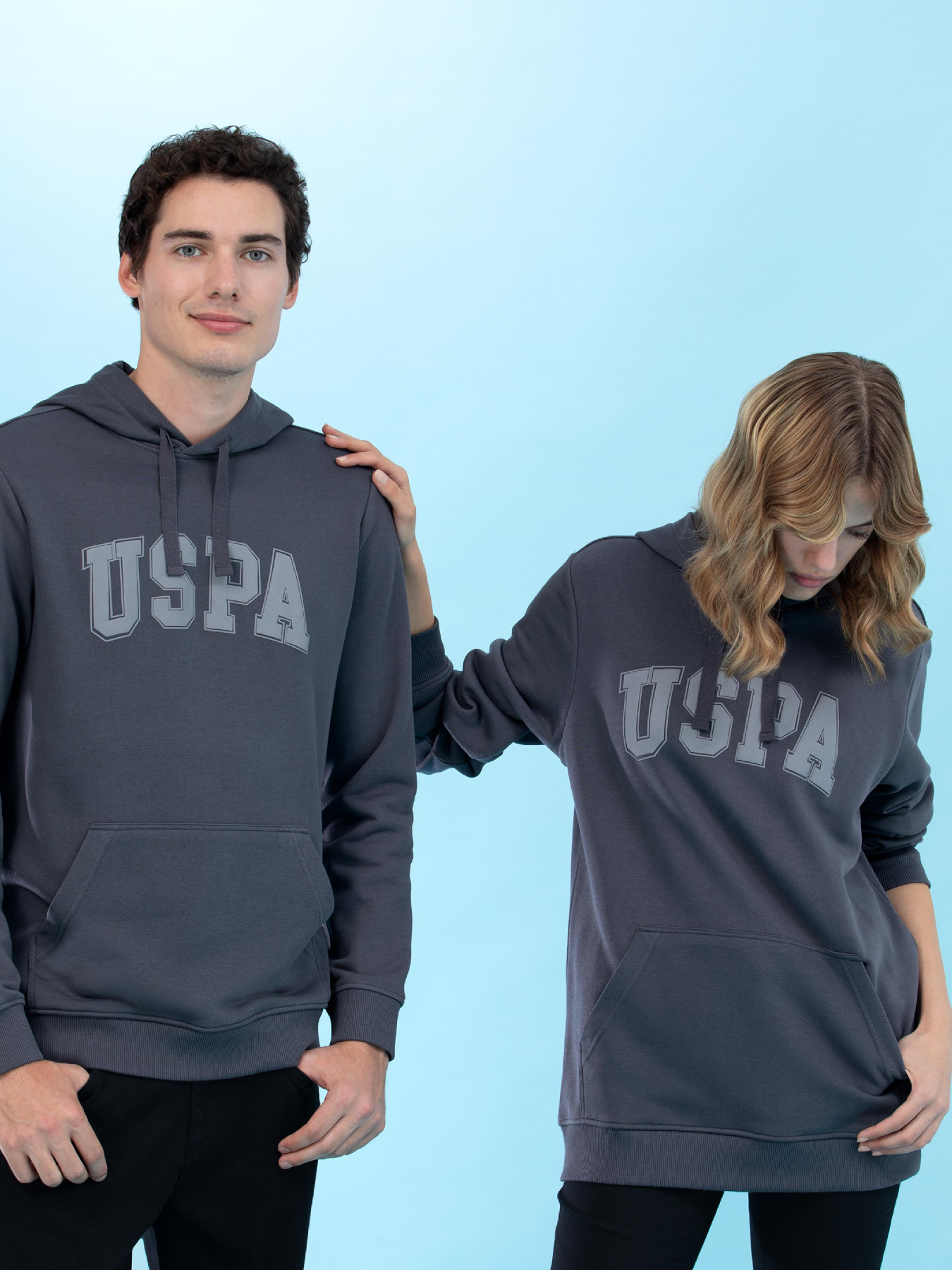 Худи US Polo модель G081SZ082.000.1700331.VR006 Фото