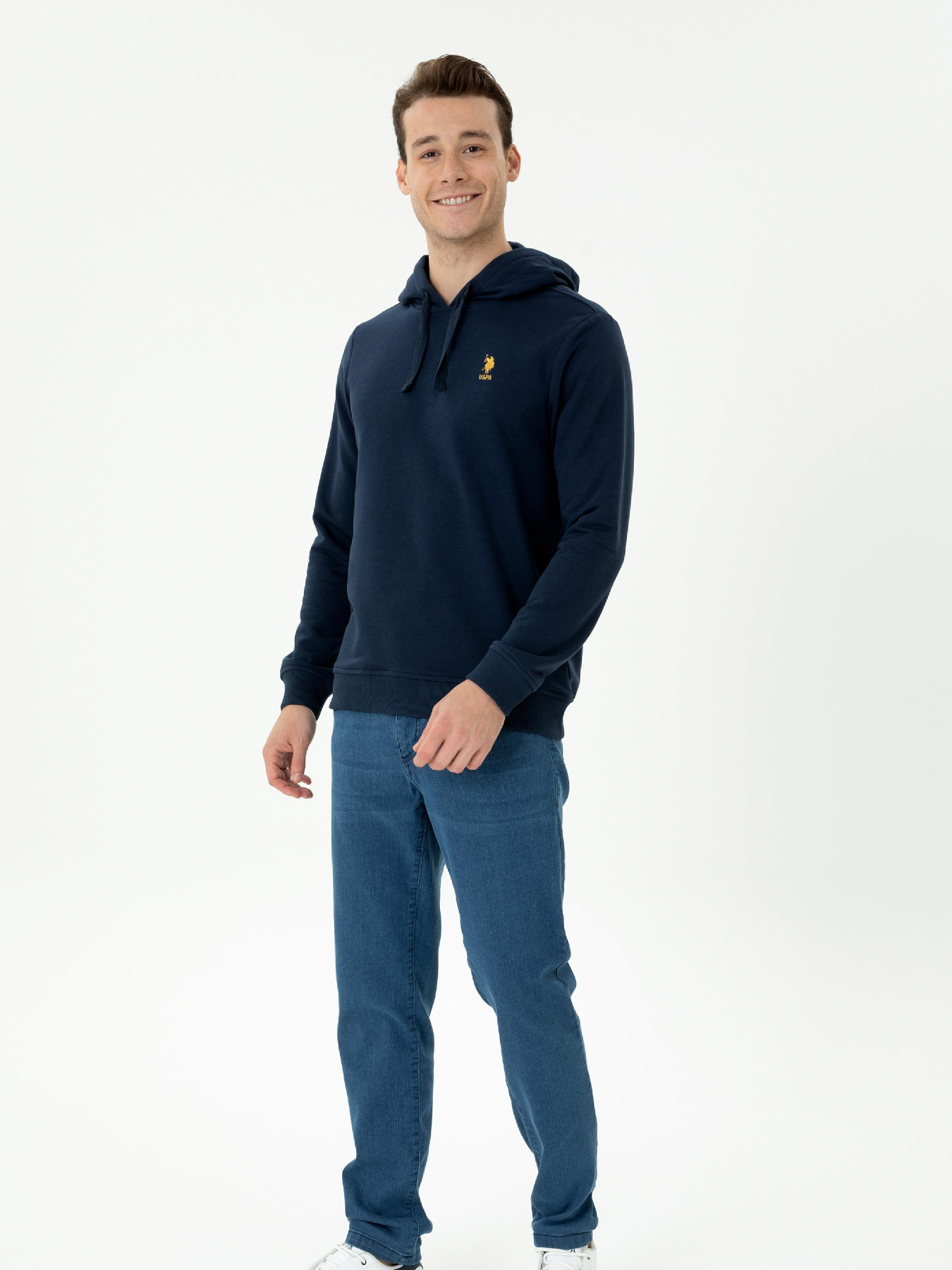 Худи US Polo модель G081SZ082.000.1703209.VR033 Фото