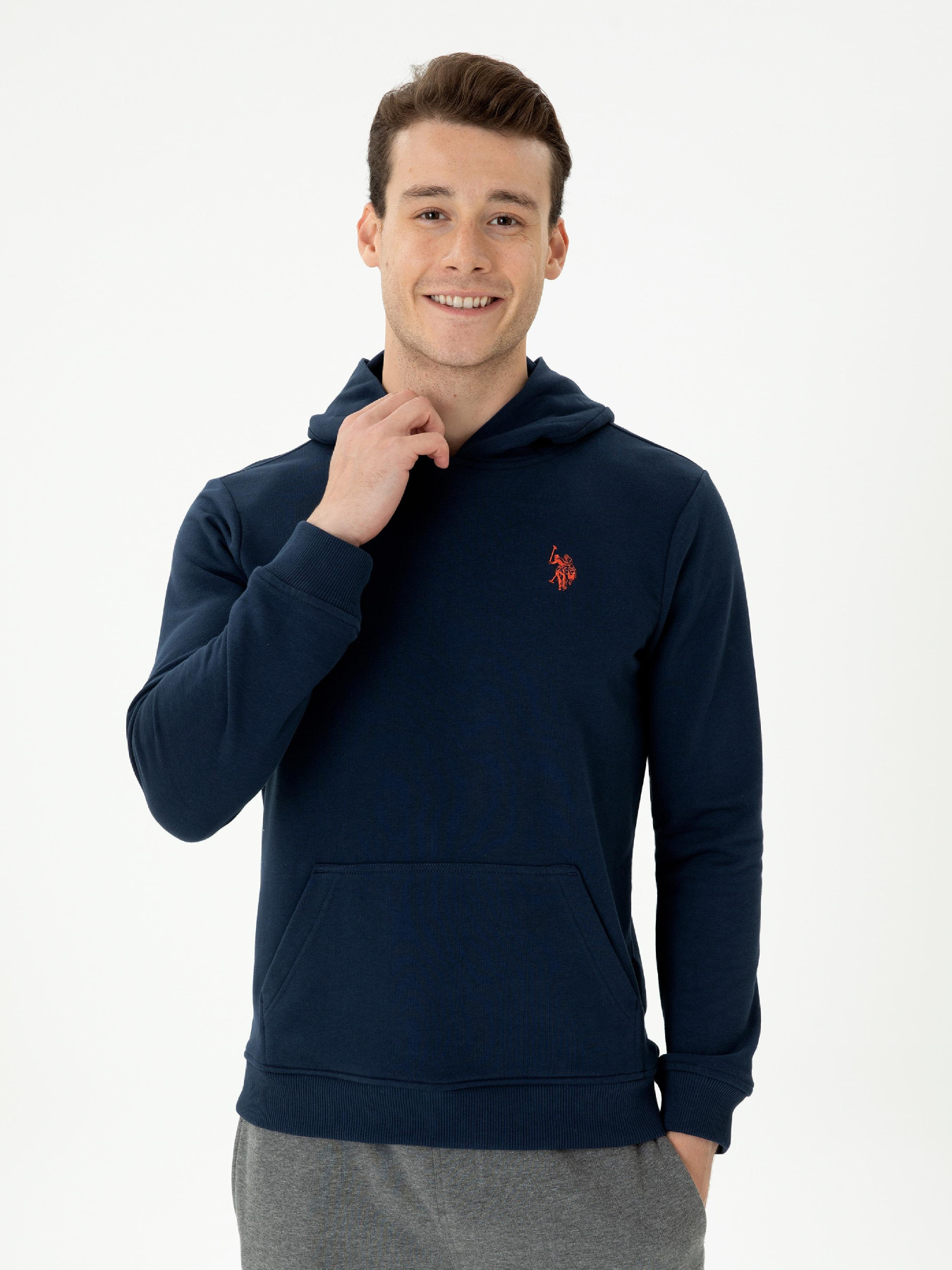 Худи US Polo модель G081SZ082.000.1703458.VR033 Фото