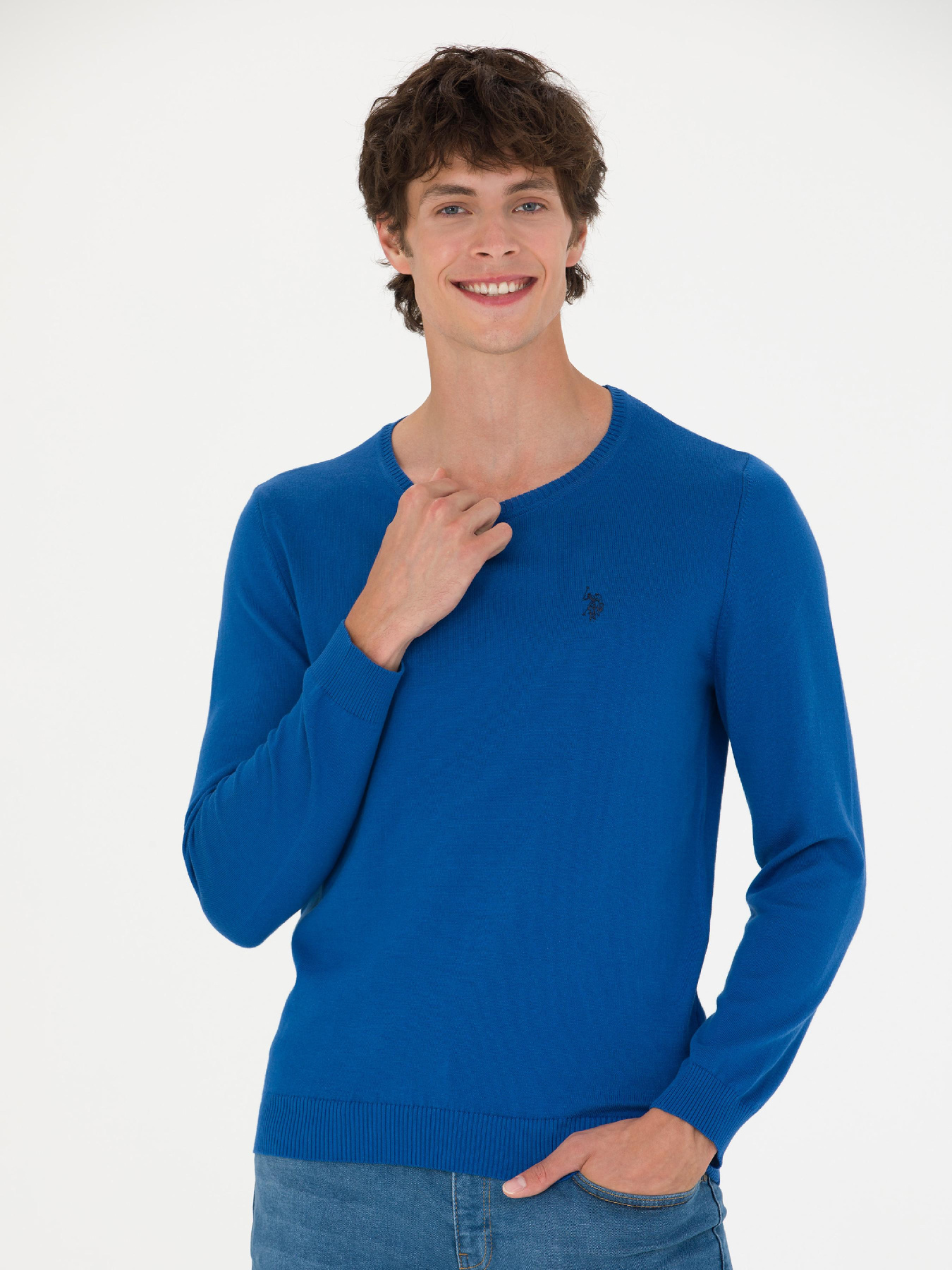 Джемпер US Polo модель G081SZ0TK.000.1726044.VR045 Фото