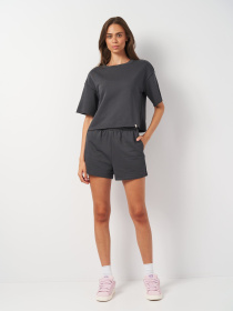 Шорты Роза модель 231112_dark_grey Фото