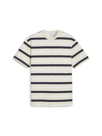 Футболка PUMA Mmq Striped Tee модель 624015 - фото