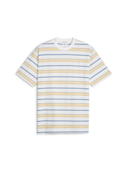 Футболка PUMA Mmq Striped Tee модель 624015 - фото