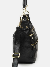 Сумка Borsa Leather модель K1213-black Сумка Borsa Leather модель K1213-black Фото