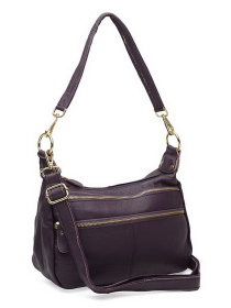 Сумка Borsa Leather модель K1213-violet Фото
