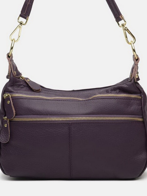 Сумка Borsa Leather модель K1213-violet Фото