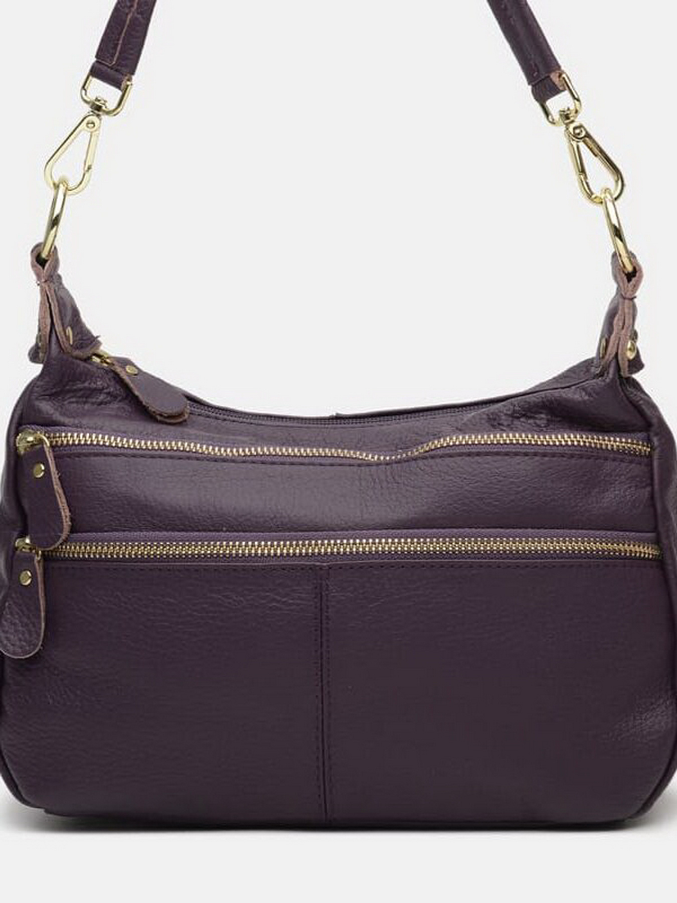 Сумка Borsa Leather модель K1213-violet Фото