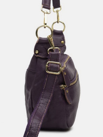 Сумка Borsa Leather модель K1213-violet Фото