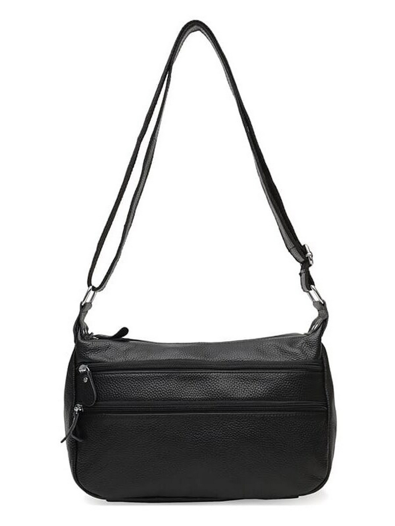 Сумка Borsa Leather модель K1028a-black Фото