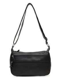 Сумка Borsa Leather модель K1028a-black Фото