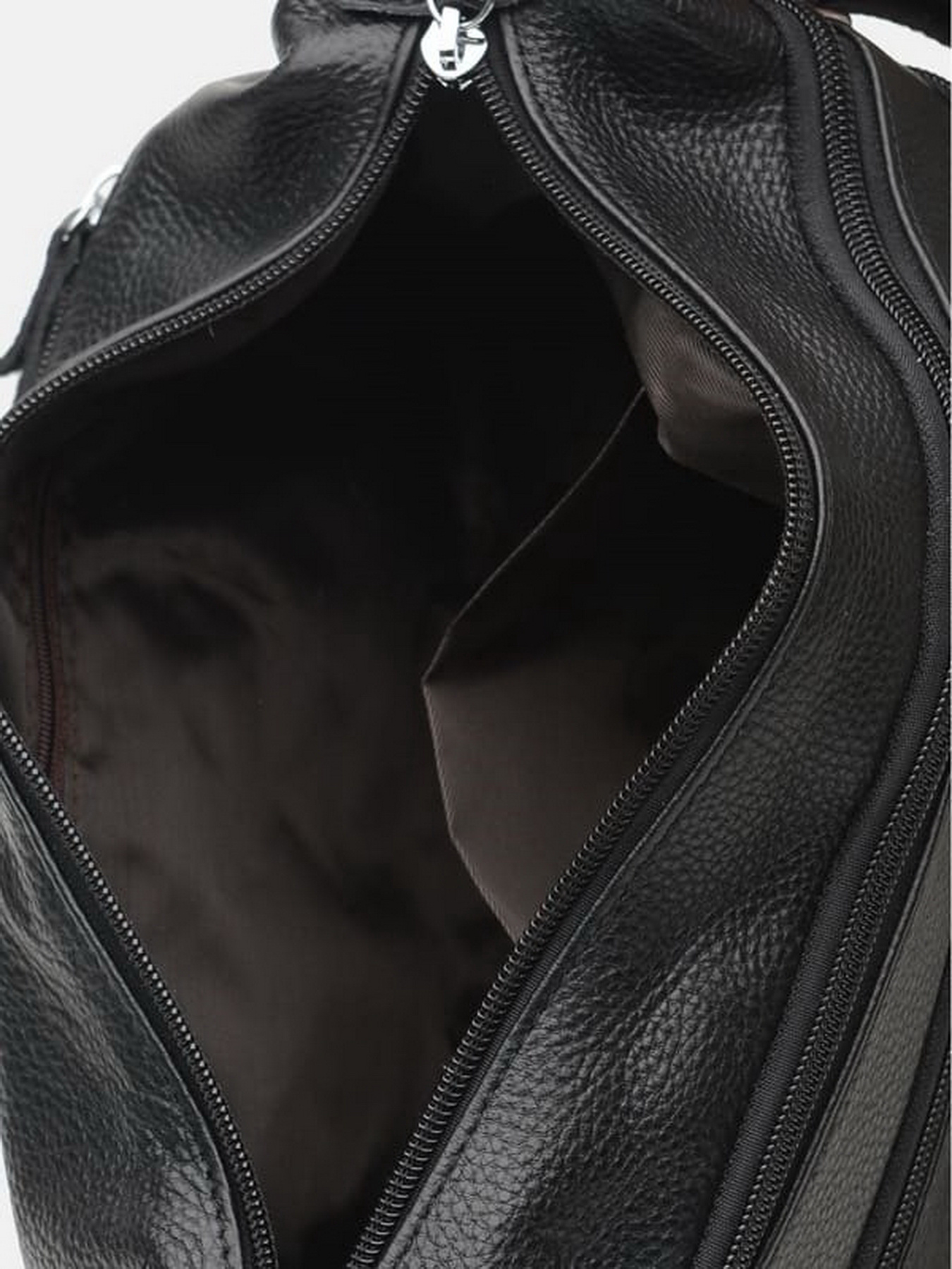 Сумка Borsa Leather модель K1028a-black Фото