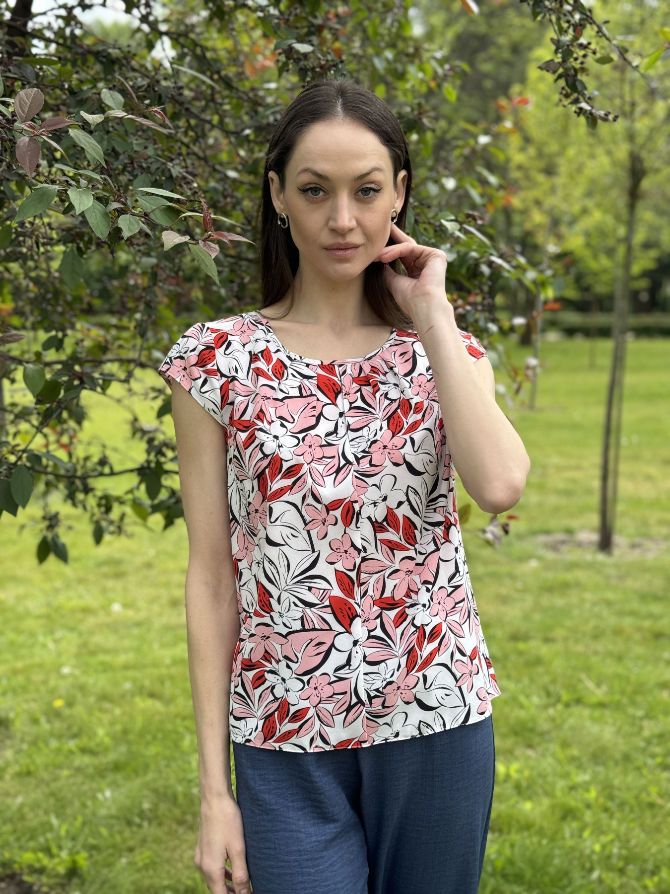 Блуза CAT ORANGE модель 1323p Фото