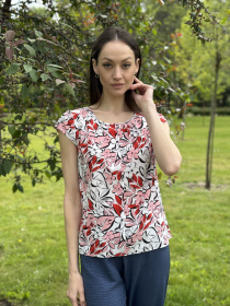 Блуза CAT ORANGE модель 1323p Блуза CAT ORANGE модель 1323p Фото