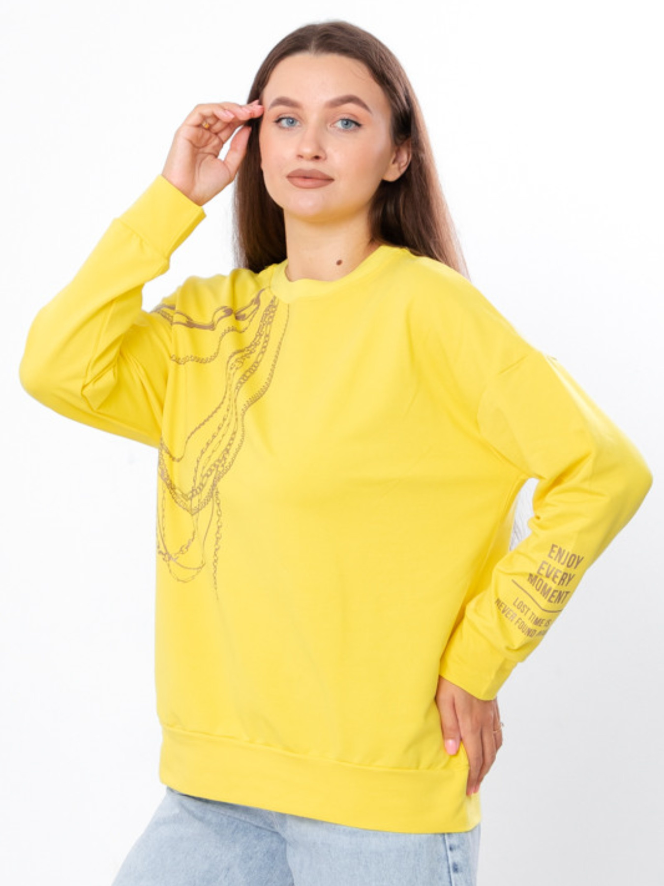 Світшот Носи своє Модель 8355-057-33-limon Фото