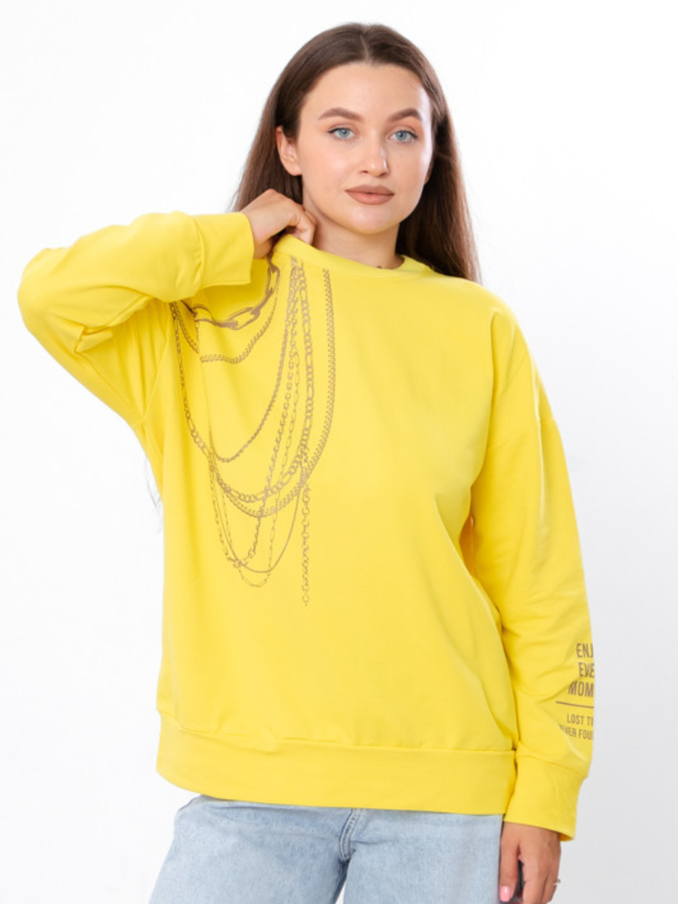 Світшот Носи своє модель 8355-057-33-limon Фото