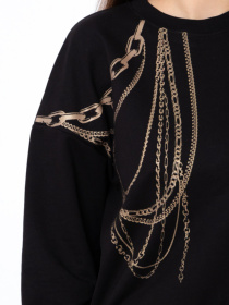 Свитшот Носи своє модель 8355-057-33-chornij Фото