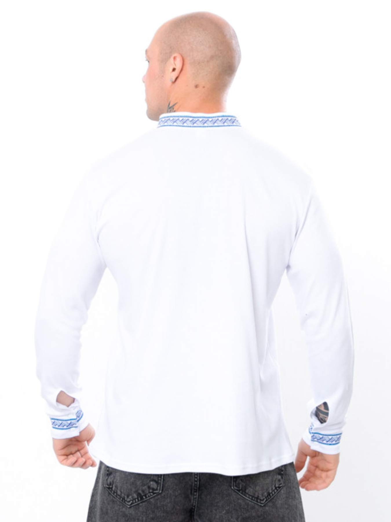 Вышитая рубашка Носи своє модель 8605-038-22-zhovto-blakitnij Фото