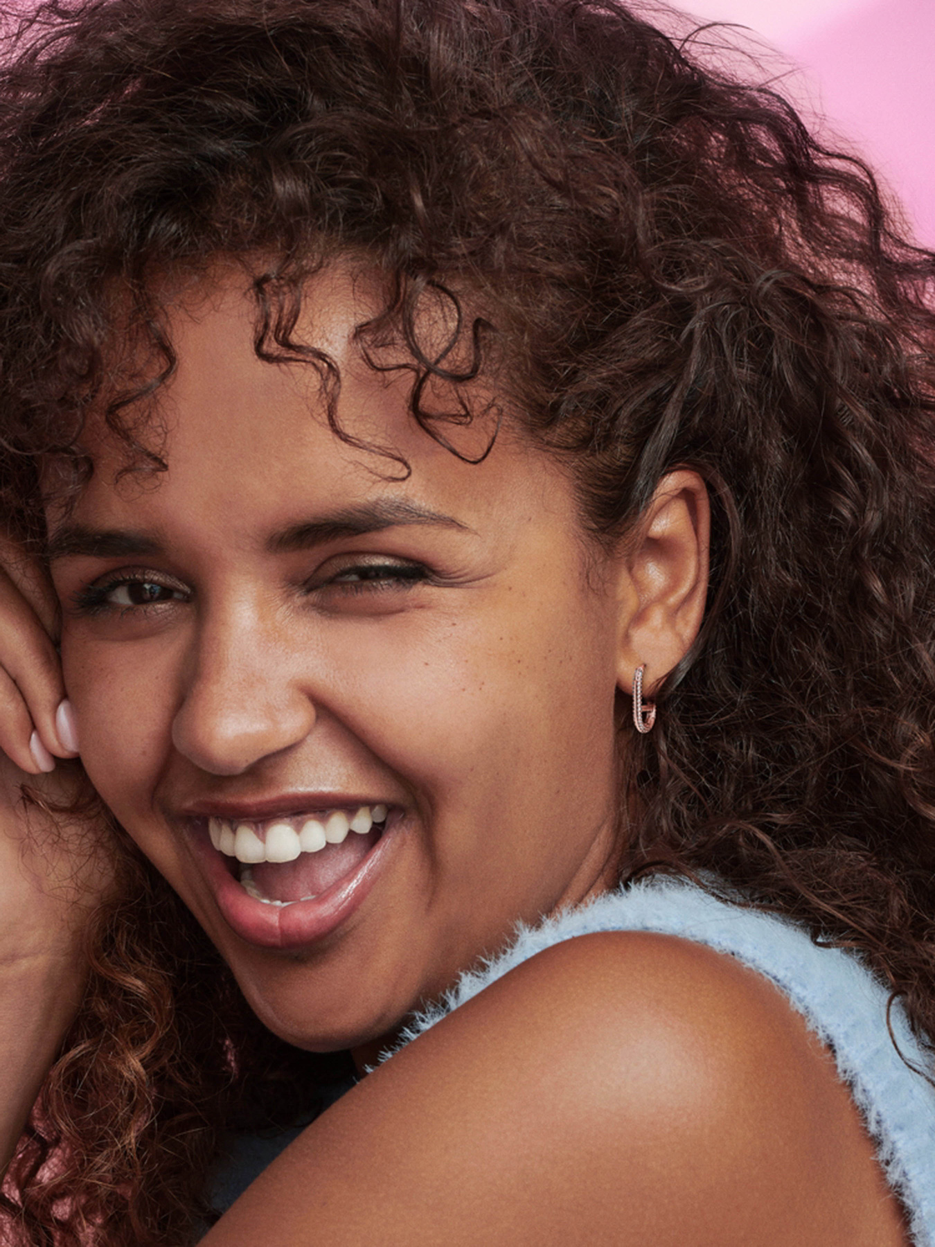 Сережки для шармів PANDORA Me модель 289682C01 Фото