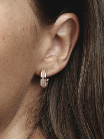 Серьги-кольца PANDORA модель 282737C01 Фото