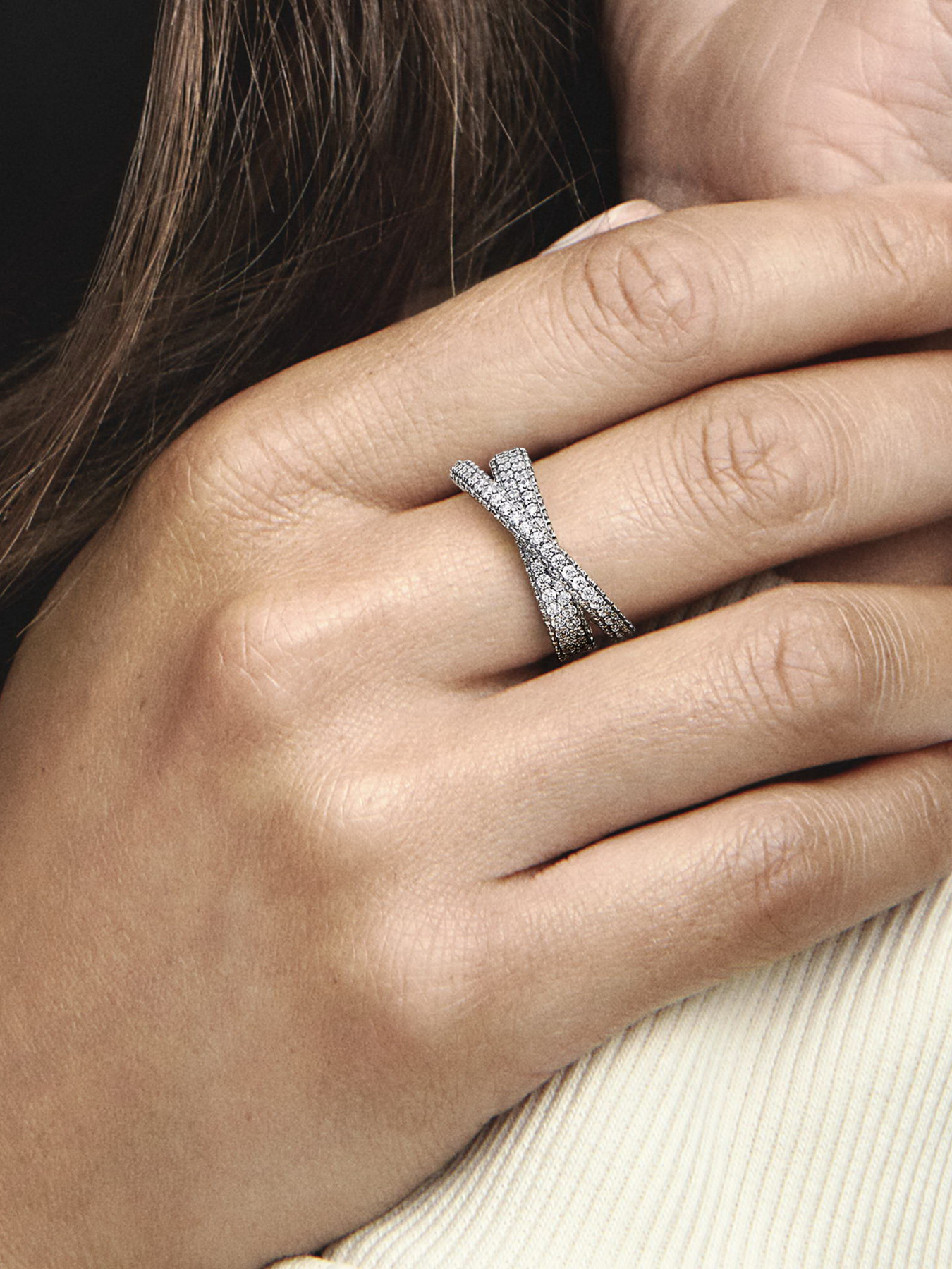 Кольца PANDORA модель 193022C01 Фото