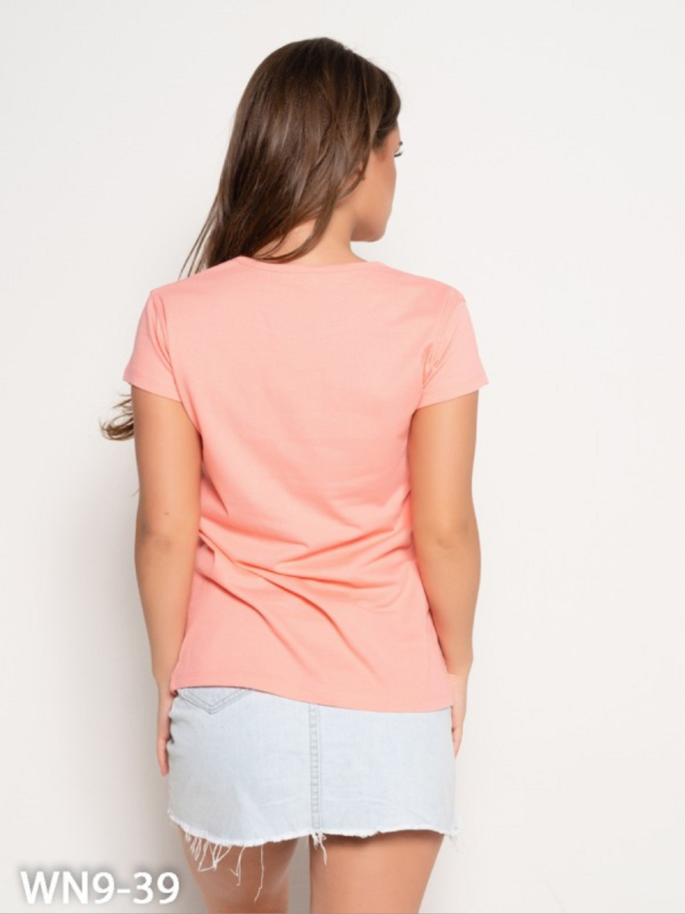 Футболка ISSA Plus модель WN9-39_розовый Фото