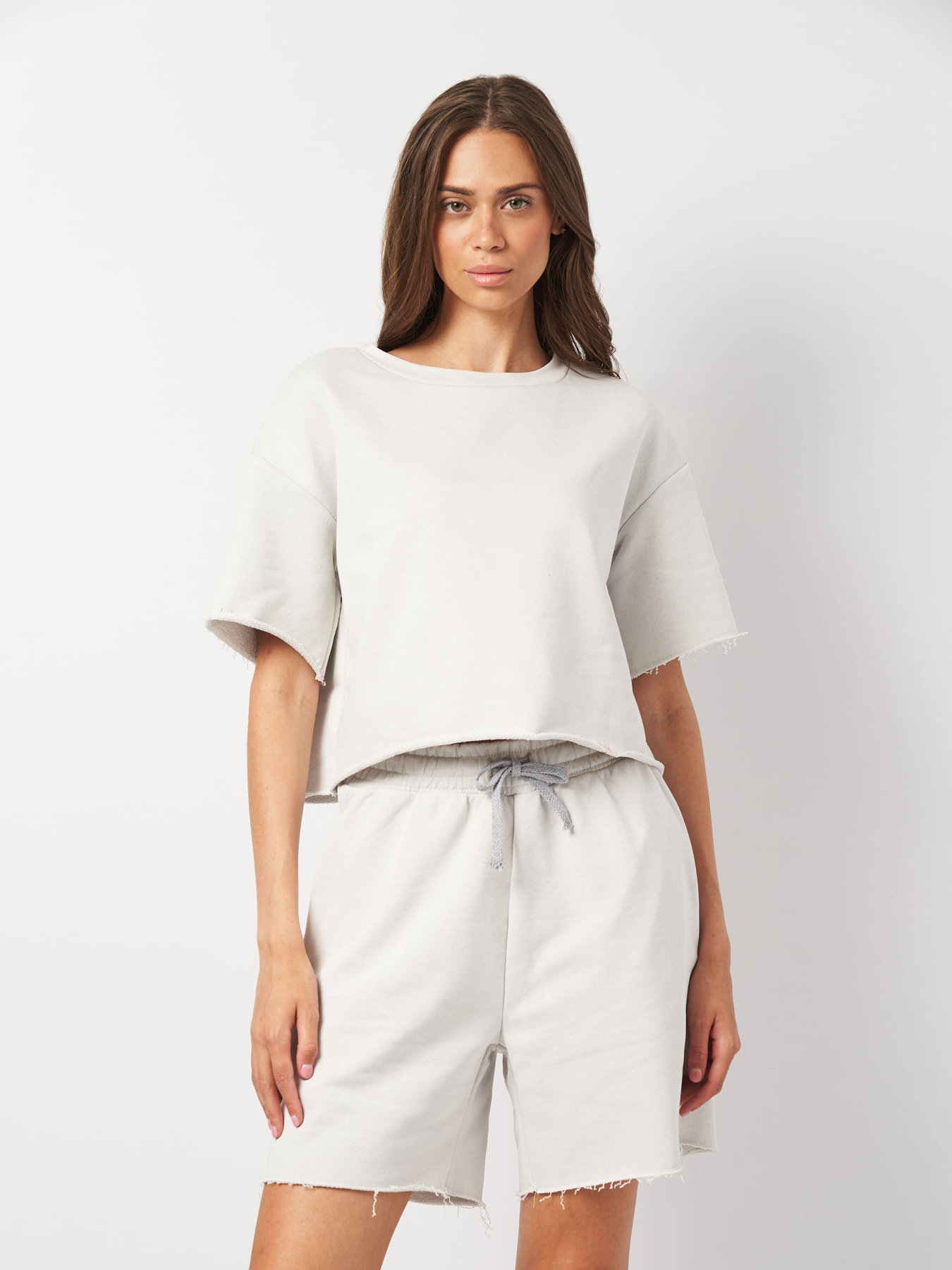 Футболка Роза модель 231207_light_grey Фото