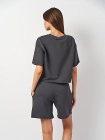 Футболка Роза модель 231207_grey Фото