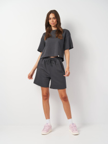 Футболка Роза модель 231207_grey Фото