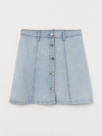 Джинсовая юбка H&M модель 73476 Фото
