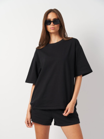 Футболка Роза модель 231105_black Фото