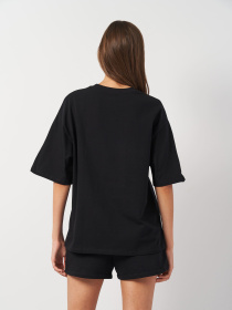 Футболка Роза модель 231105_black Фото