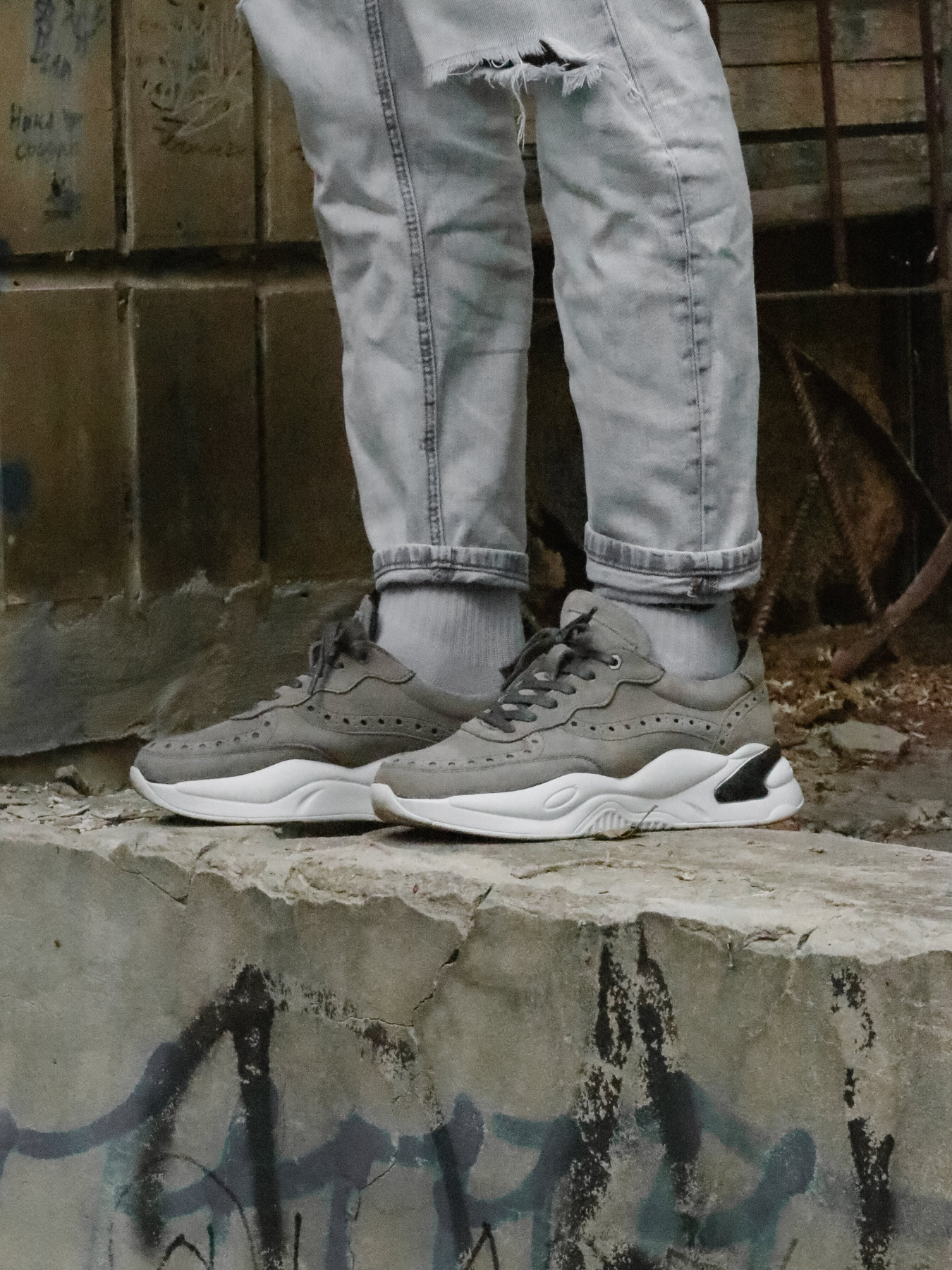 Кросівки повсякденні Legessy модель FLOYD_GREY Фото