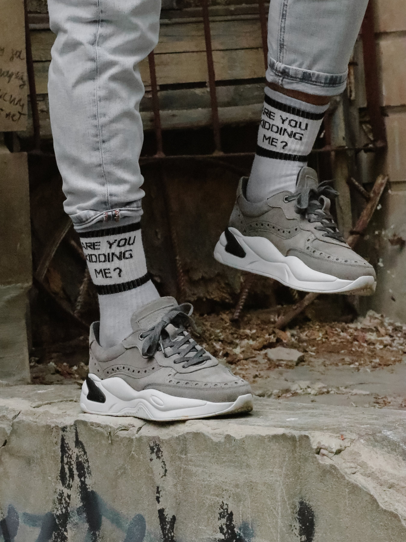 Кросівки повсякденні Legessy модель FLOYD_GREY Фото