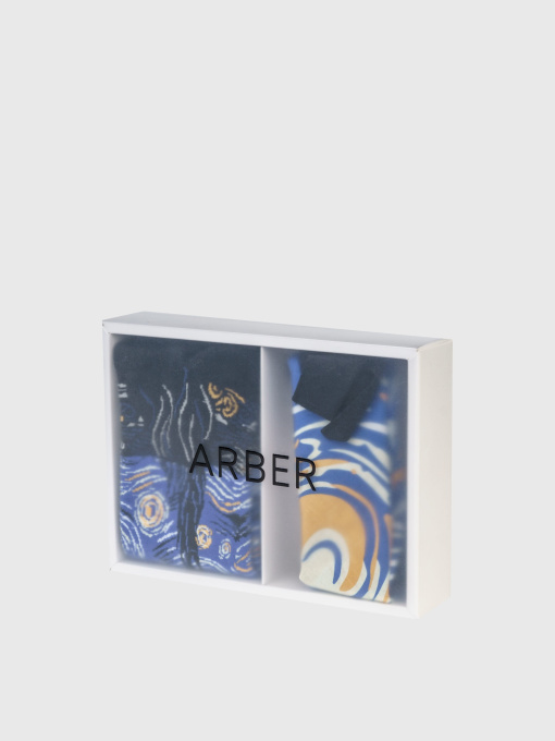 Шкарпетки Arber Набір краватка, шкарпетки модель M11.16.06.411 Фото