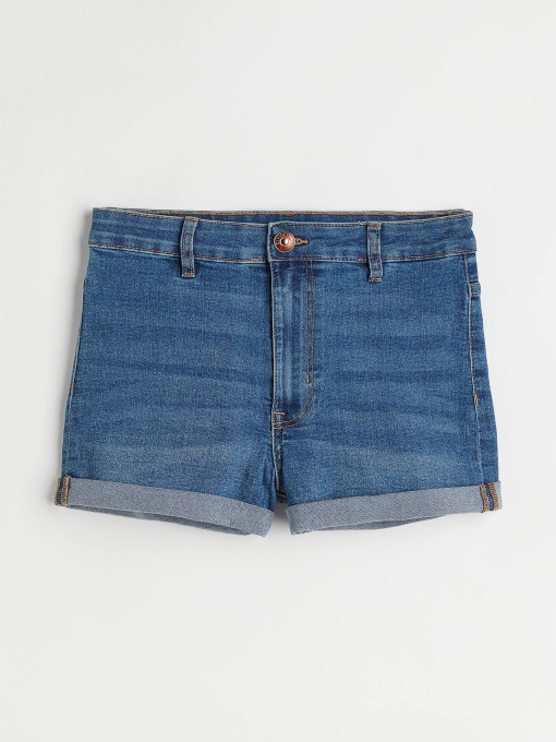 Джинсовые шорты H&M модель 73529 Джинсовые шорты H&M модель 73529 Фото