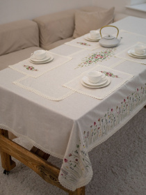 Вишита скатертина "Прованс" Едельвіка модель 72-25-08 Фото