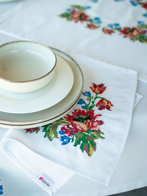 Серветка "За народними мотивами" Едельвіка модель 481-21-09 Фото