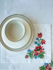 Серветка "За народними мотивами" Едельвіка модель 481-21-09 Серветка "За народними мотивами" Едельвіка модель 481-21-09 Фото