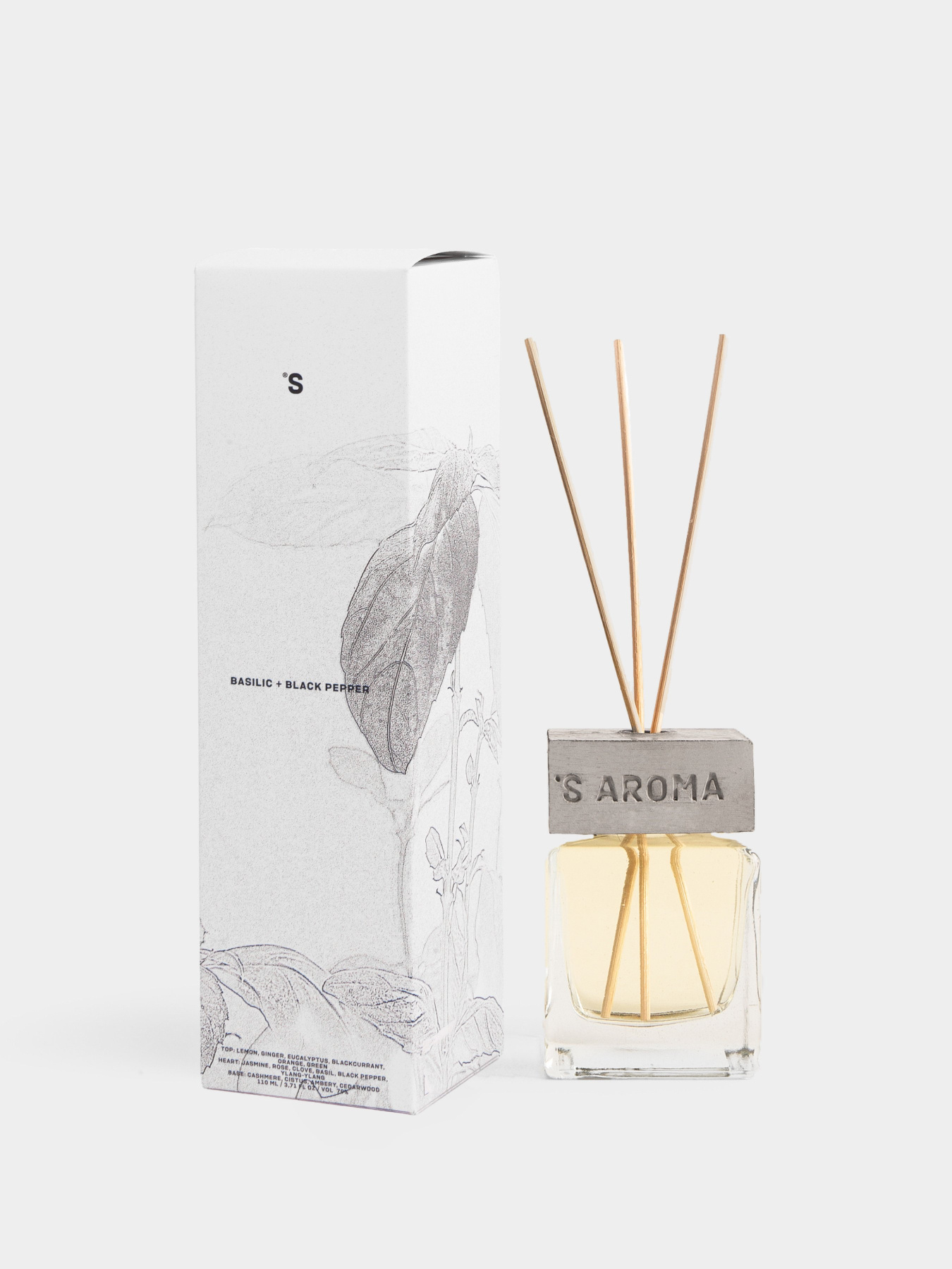 Аромат для дома Базилик и черный перец Sister’s Aroma модель 4820227782383 Фото