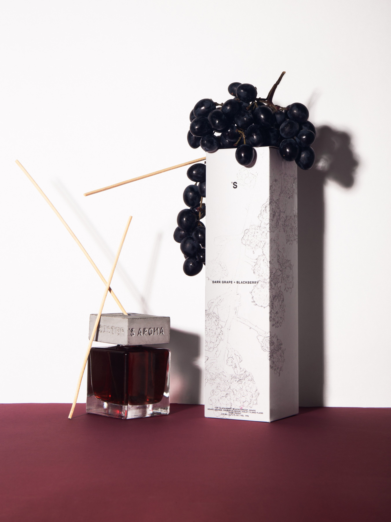 Аромат для дому Чорний виноград та ожина Sister’s Aroma модель 4820227782796 Фото