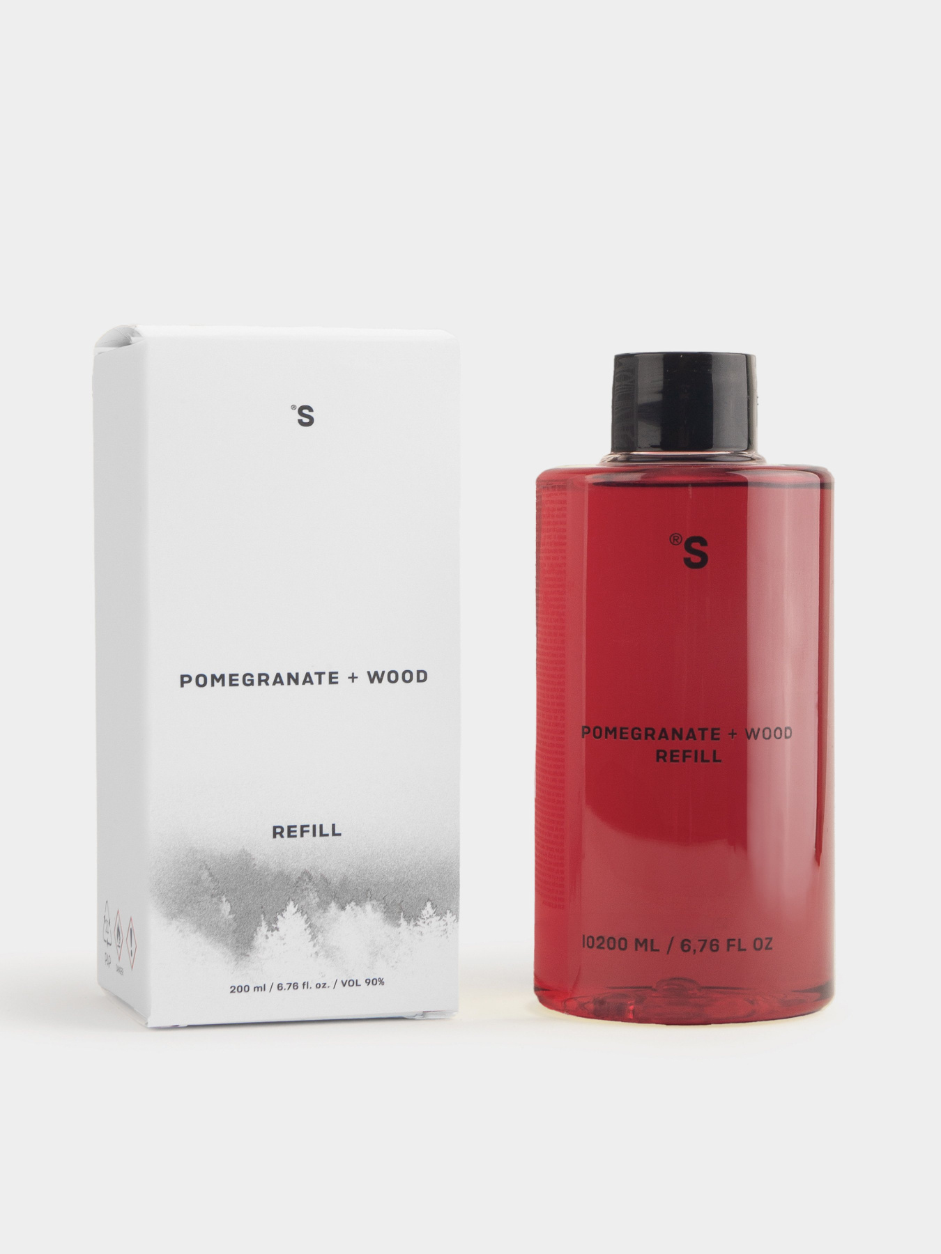 Парфюмерный наполнитель для диффузора Гранат и дерево Sister’s Aroma модель 4820227782772 Фото