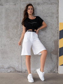 Шорты ISSA Plus модель 14766_белый Фото