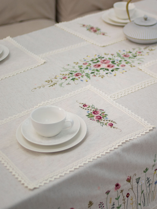Вишита доріжка "Прованс" Едельвіка модель 67-25-08 Фото